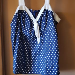 Torrid Retro Chic Nautical Top